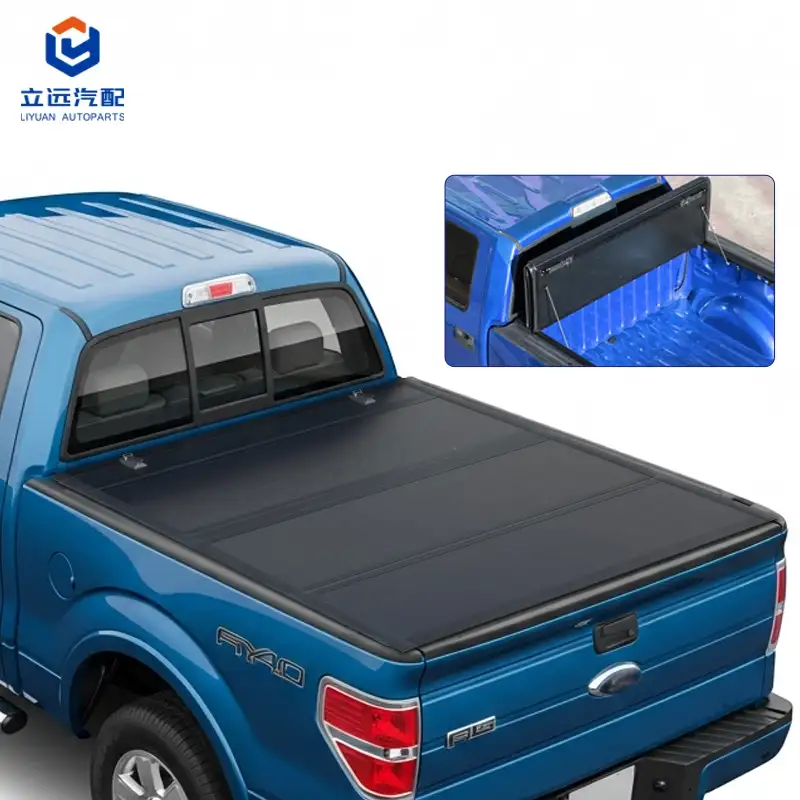 Ford üçün aşağı profilli sərt dörd qatlı Toneau örtüyü