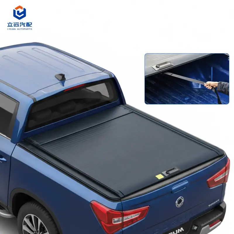 Ssangyong üçün əl ilə sərt alüminium geri çəkilə bilən Toneau örtüyü