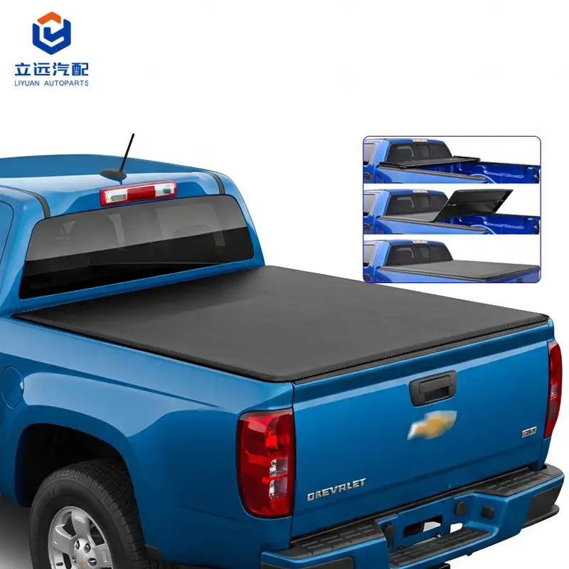 GMC Chevrolet üçün Yumşaq Vinil Üçqatlı Toneau Qapaq